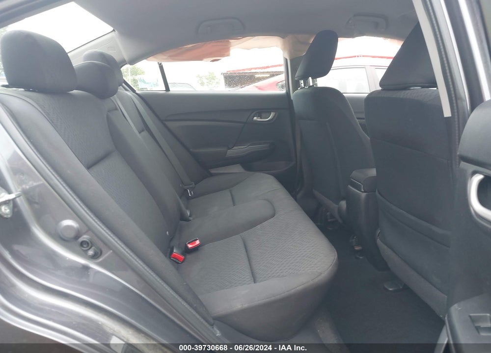 2015 HONDA CIVIC LX VIN: 19XFB2F53FE045436