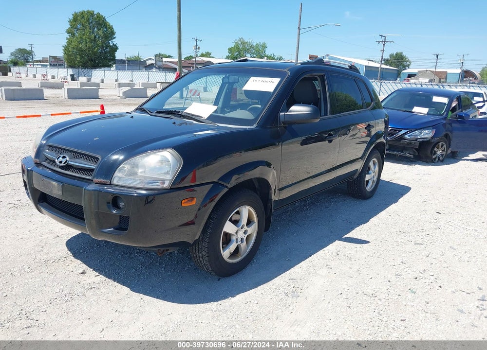 2008 HYUNDAI TUCSON VIN: KM8JM12B68U895930