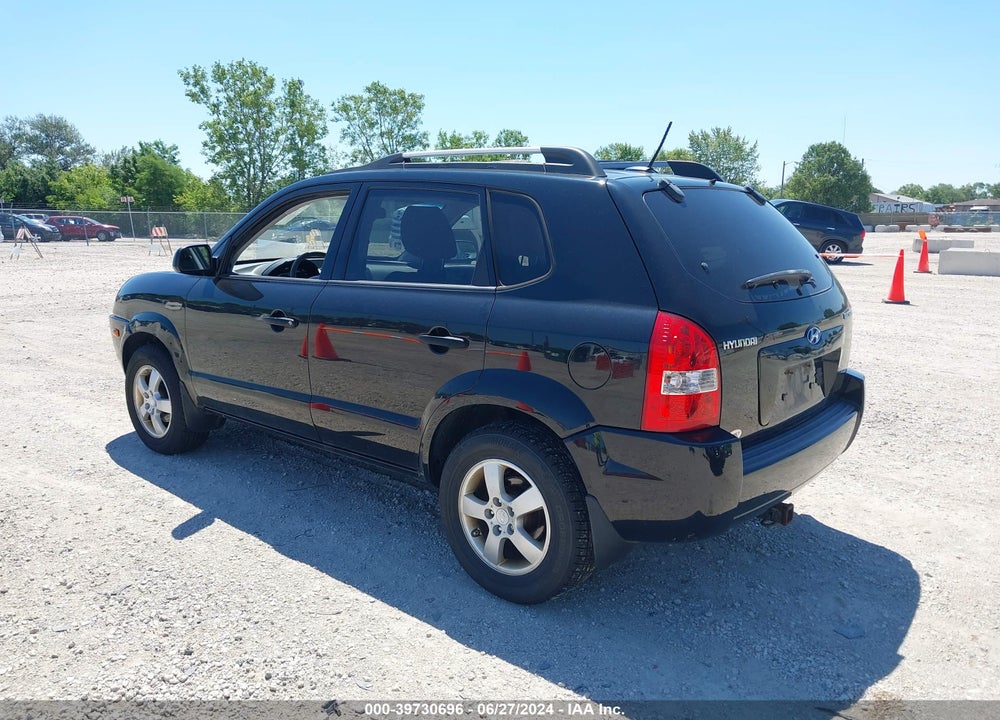 2008 HYUNDAI TUCSON VIN: KM8JM12B68U895930