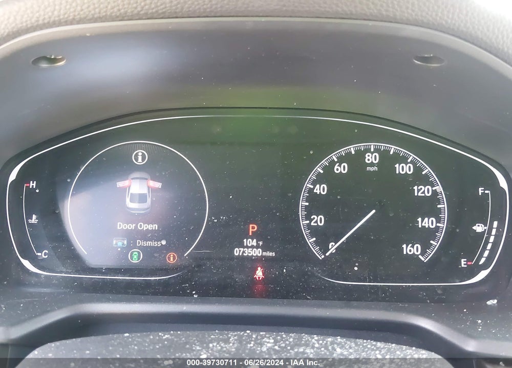 2020 HONDA ACCORD EX-L VIN: 1HGCV1F54LA097615
