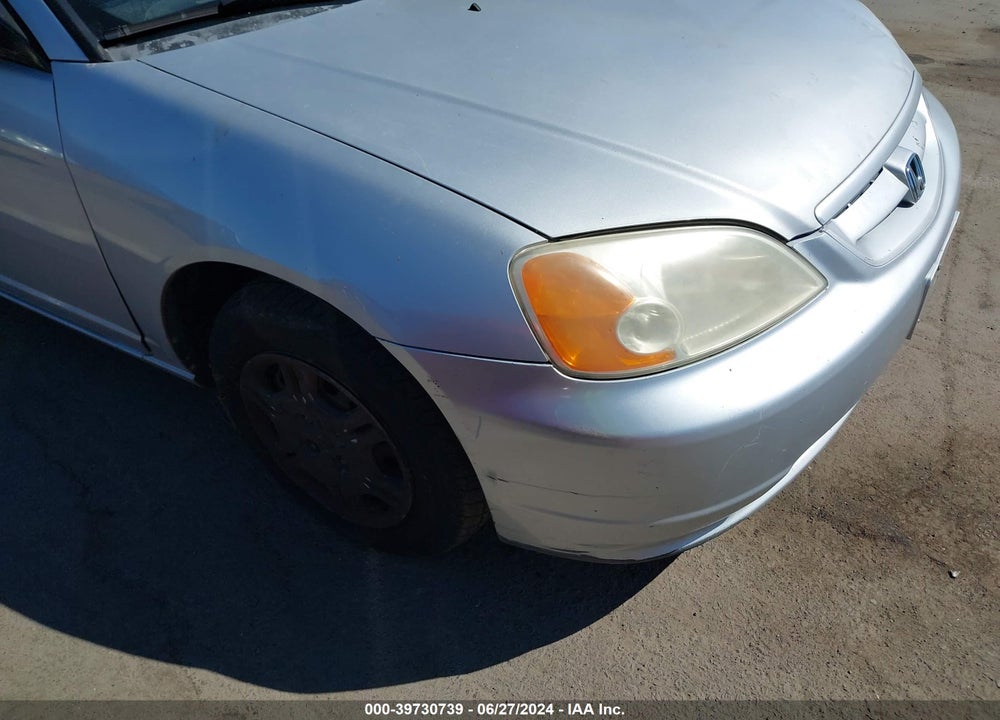 2001 HONDA CIVIC VIN: 1HGEM225X1L055670