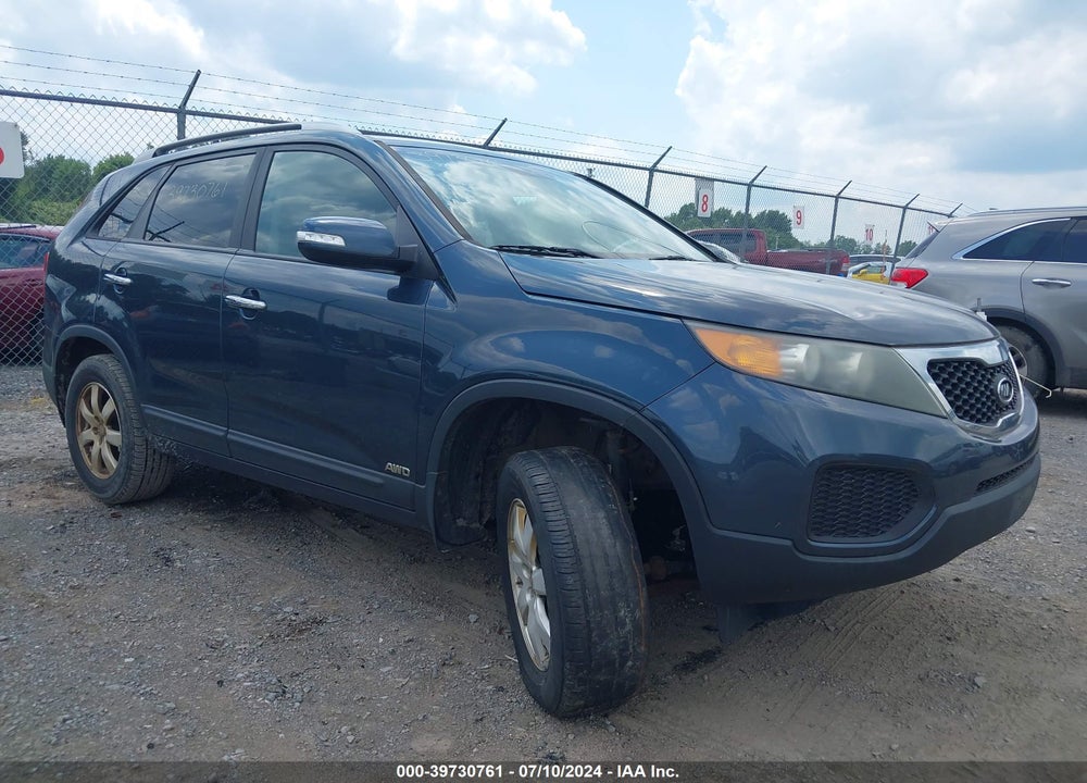 2012 KIA SORENTO LX V6 VIN: 5XYKTDA24CG217055