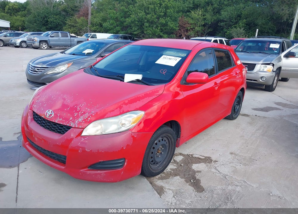 2009 TOYOTA MATRIX VIN: 2T1KU40E89C076522