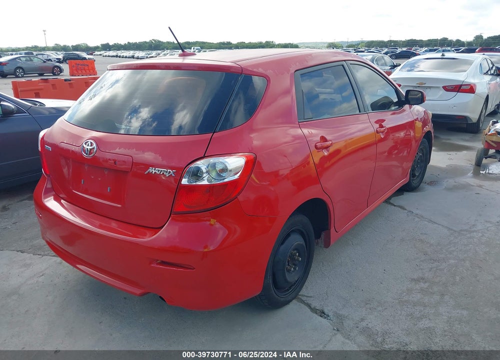 2009 TOYOTA MATRIX VIN: 2T1KU40E89C076522