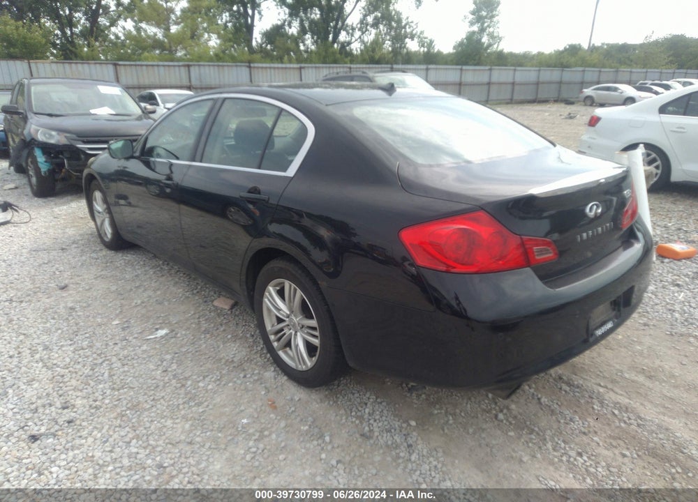 2011 INFINITI G37X VIN: JN1CV6AR5BM400598