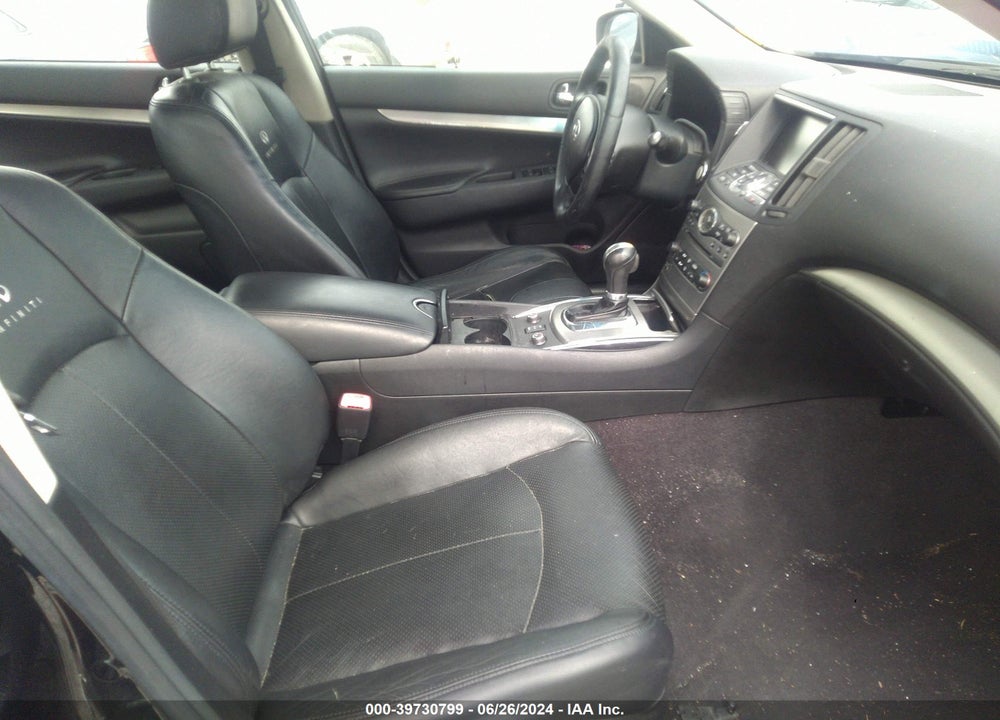 2011 INFINITI G37X VIN: JN1CV6AR5BM400598