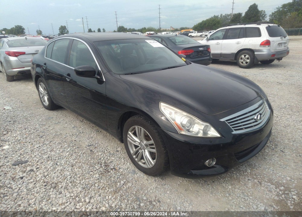 2011 INFINITI G37X VIN: JN1CV6AR5BM400598