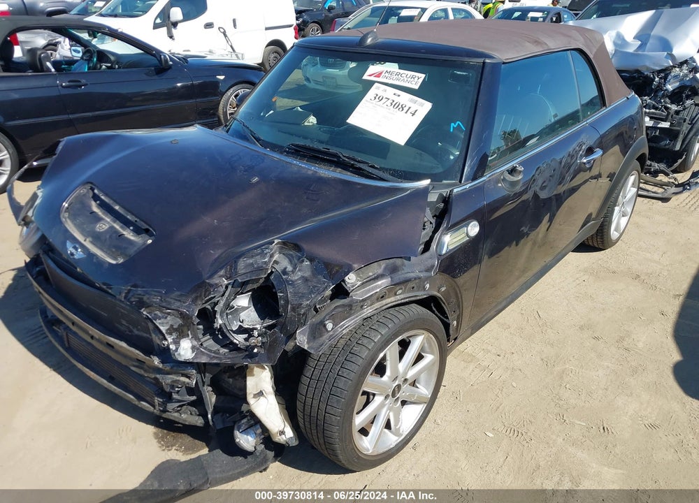 2012 MINI COOPER S VIN: WMWZP3C58CT550025