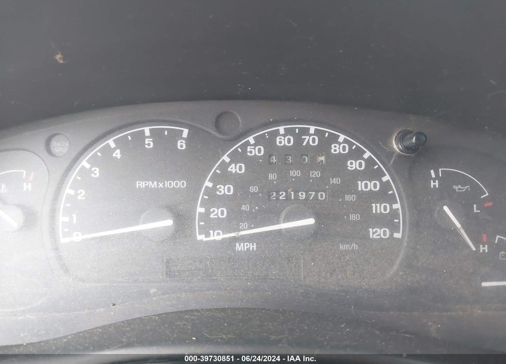 1997 FORD RANGER XL/XLT VIN: 1FTCR14A8VTA75076