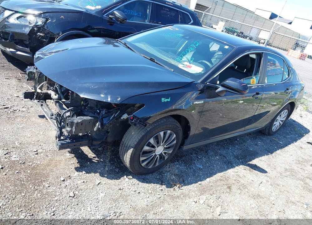 2021 TOYOTA CAMRY LE HYBRID VIN: 4T1C31AKXMU553033