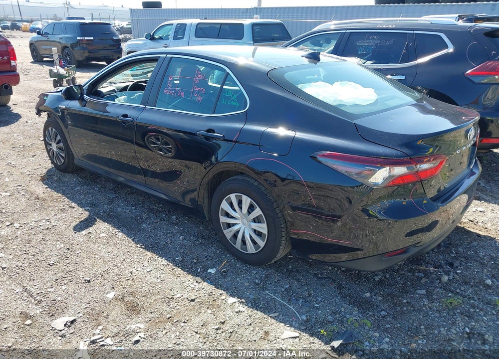2021 TOYOTA CAMRY LE HYBRID VIN: 4T1C31AKXMU553033