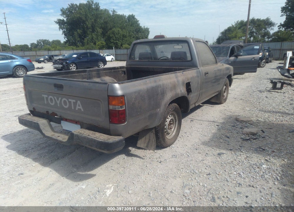 1994 TOYOTA PICKUP 1/2 TON SHORT WHLBASE STB VIN: 4TARN81AXRZ283204