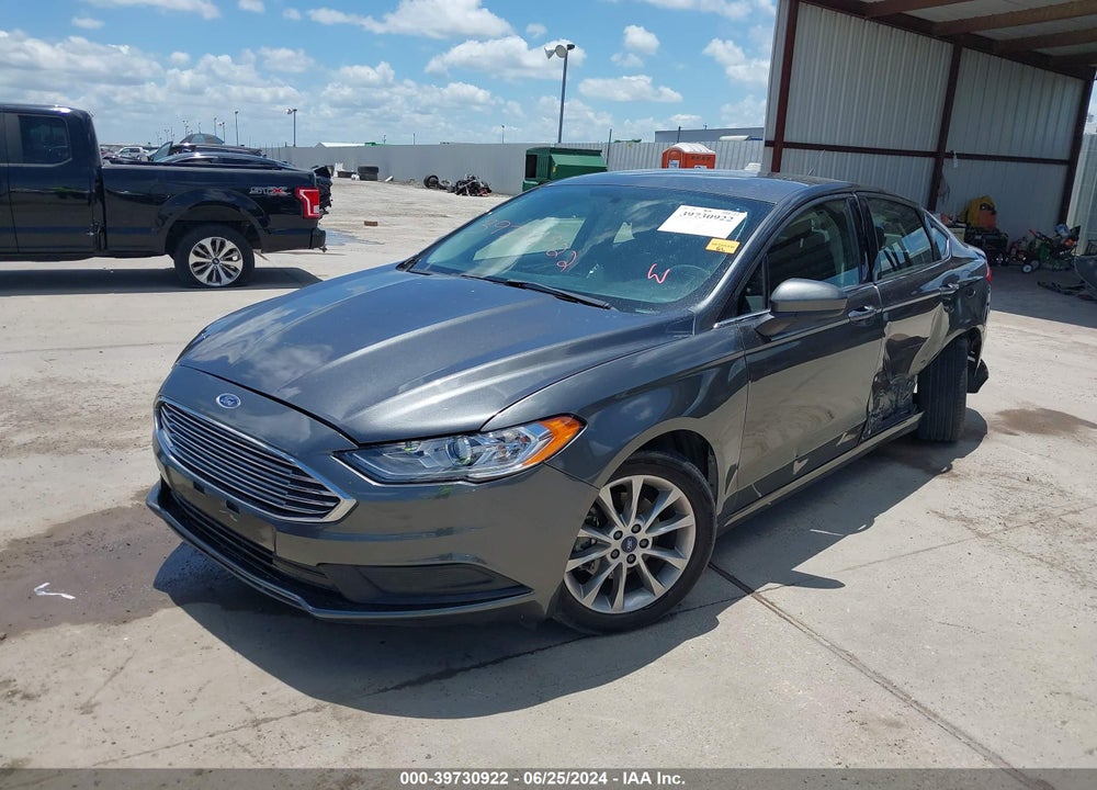 2017 FORD FUSION SE VIN: 3FA6P0H70HR319388