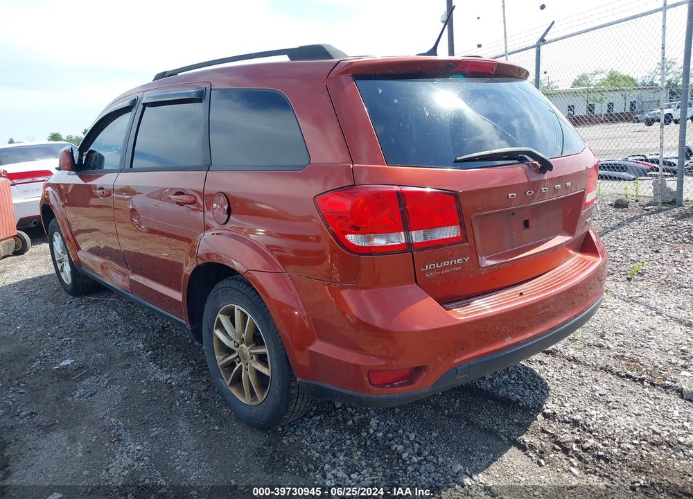 2013 DODGE JOURNEY SXT VIN: 3C4PDCBB6DT503074