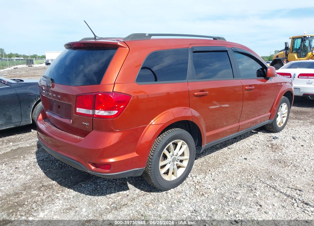 2013 DODGE JOURNEY SXT VIN: 3C4PDCBB6DT503074