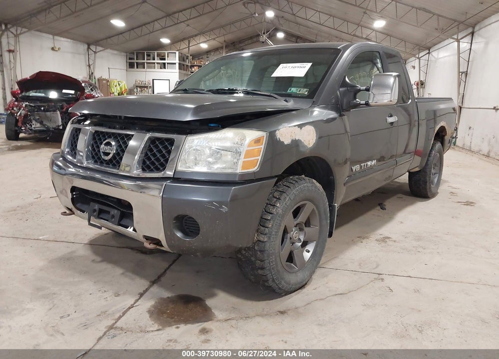 2005 NISSAN TITAN SE VIN: 1N6AA06B45N507498