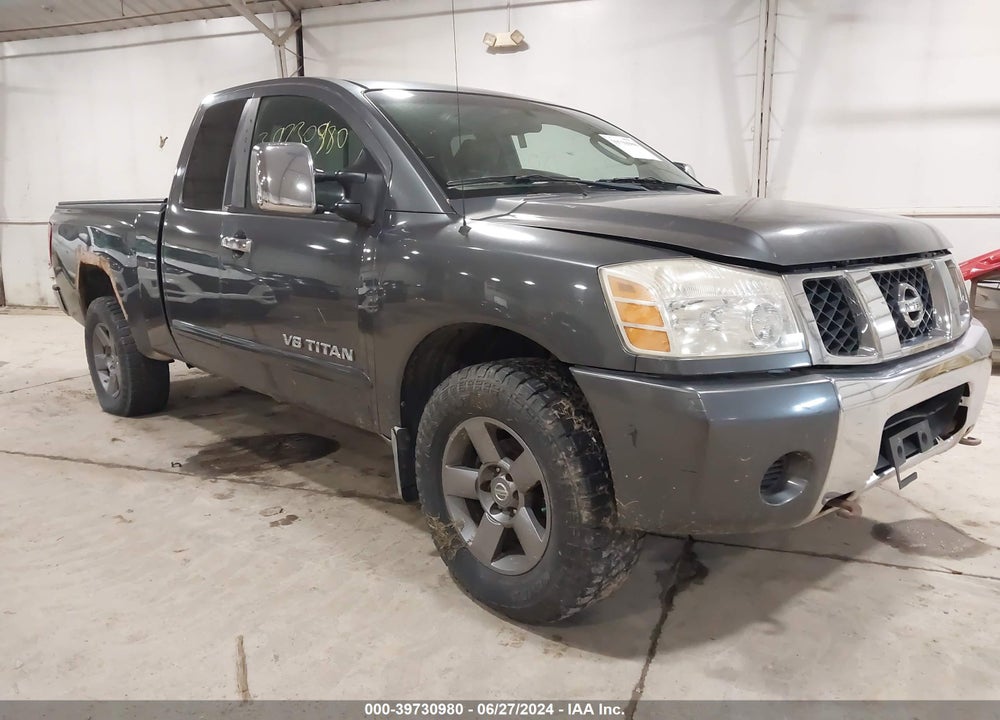2005 NISSAN TITAN SE VIN: 1N6AA06B45N507498