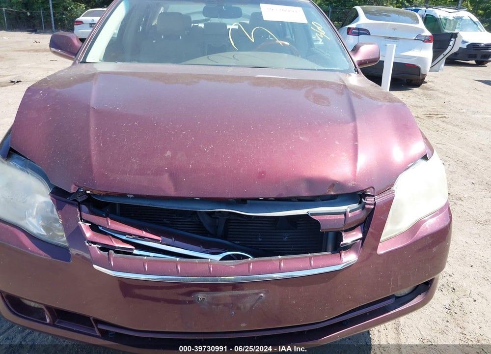 2007 TOYOTA AVALON LIMITED VIN: 4T1BK36B87U218652