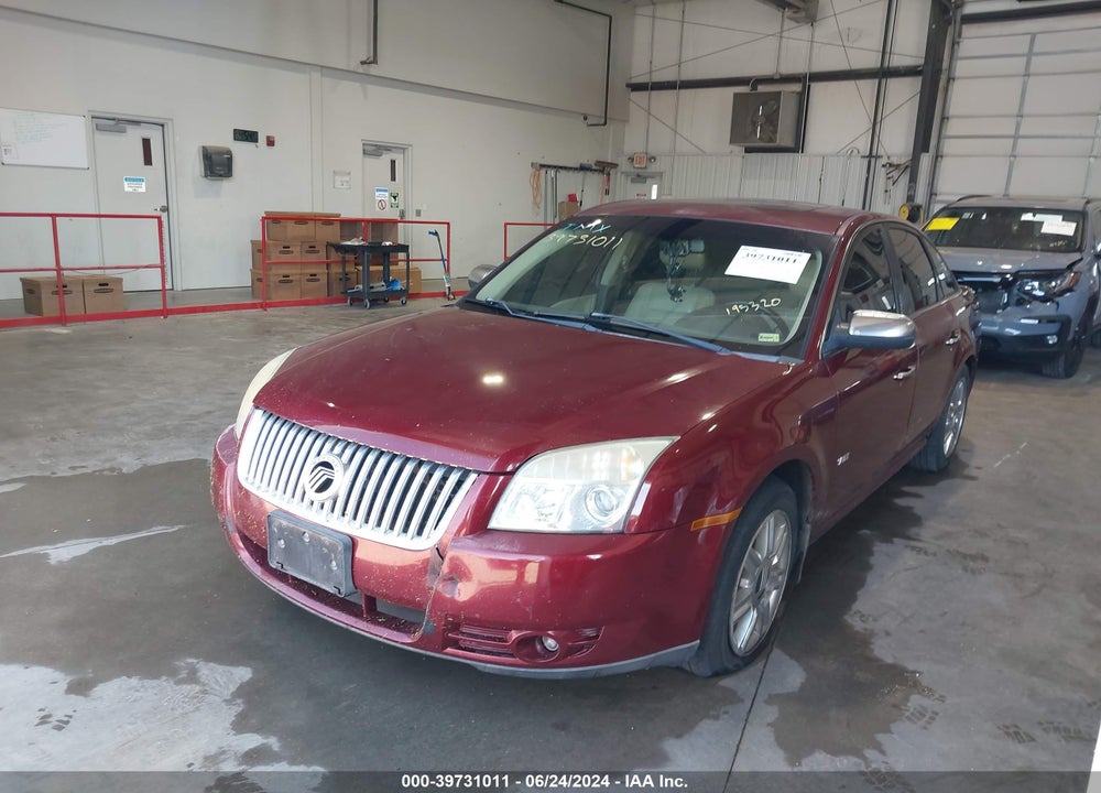 2008 MERCURY SABLE PREMIER VIN: 1MEHM42W38G625798
