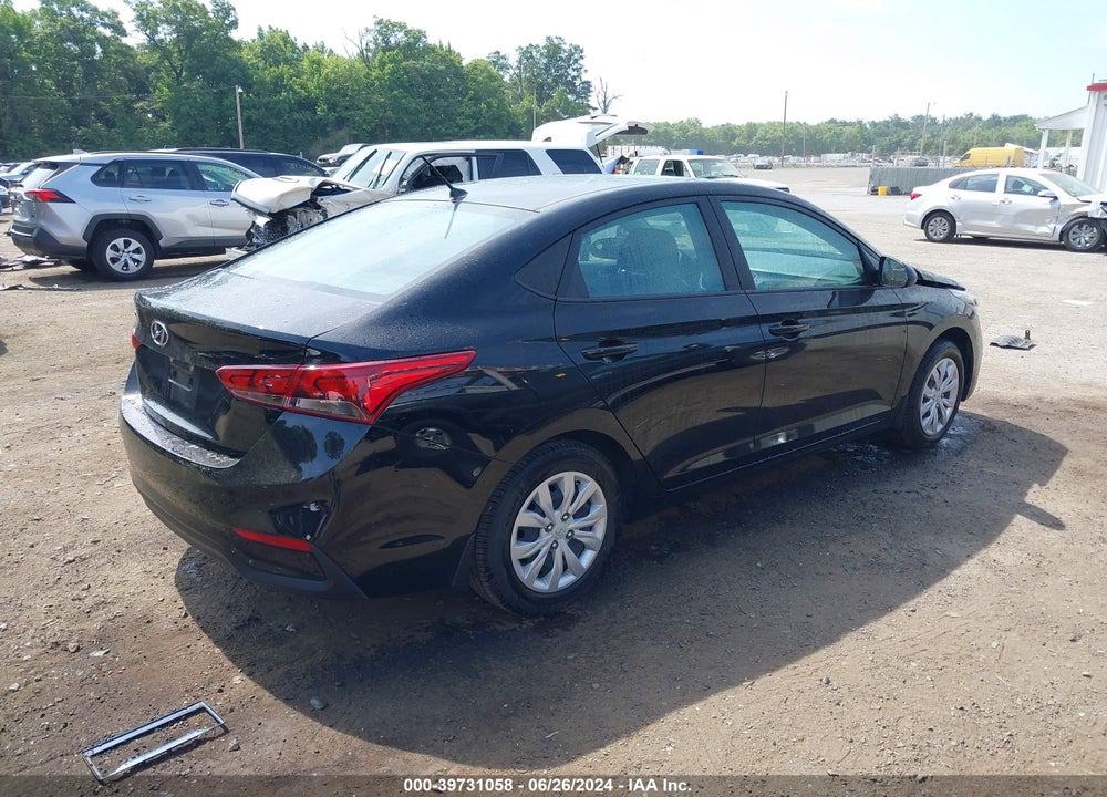 2022 HYUNDAI ACCENT SE VIN: 3KPC24A66NE171934