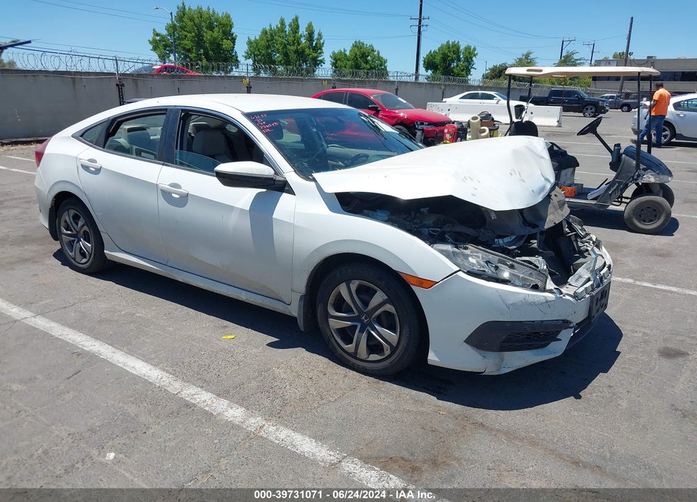 2017 HONDA CIVIC LX VIN: 19XFC2F59HE207215