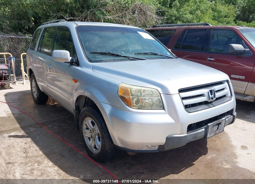 2006 HONDA PILOT EX-L VIN: 5FNYF285X6B015015