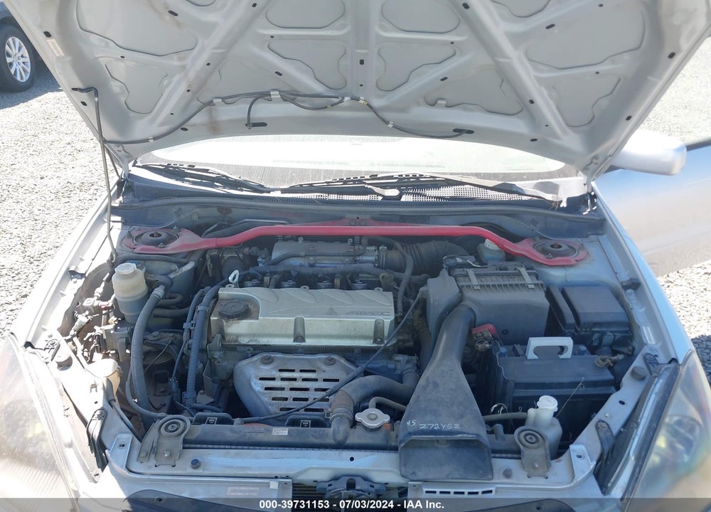 2004 MITSUBISHI LANCER RALLIART VIN: JA3AJ66F44U054608