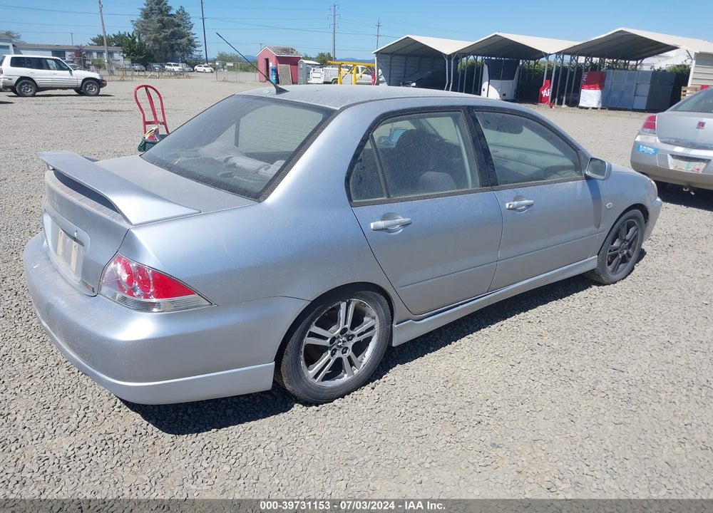 2004 MITSUBISHI LANCER RALLIART VIN: JA3AJ66F44U054608