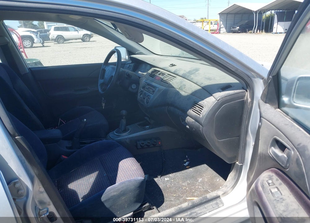 2004 MITSUBISHI LANCER RALLIART VIN: JA3AJ66F44U054608