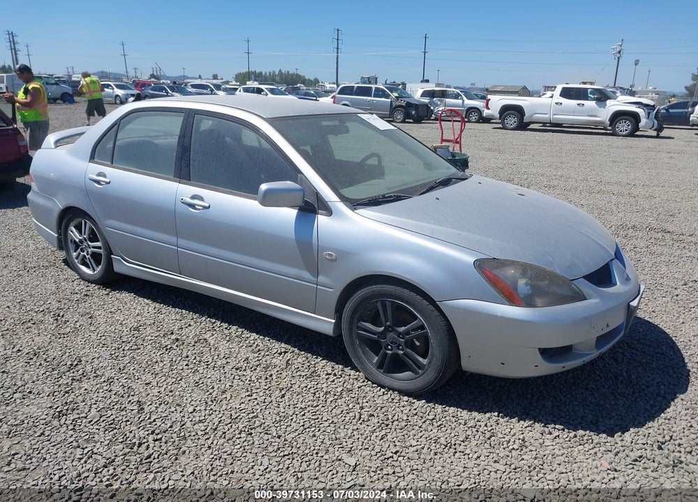 2004 MITSUBISHI LANCER RALLIART VIN: JA3AJ66F44U054608