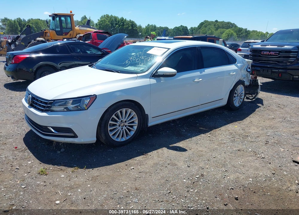 2017 VOLKSWAGEN PASSAT 1.8T SE VIN: 1VWBT7A38HC009764