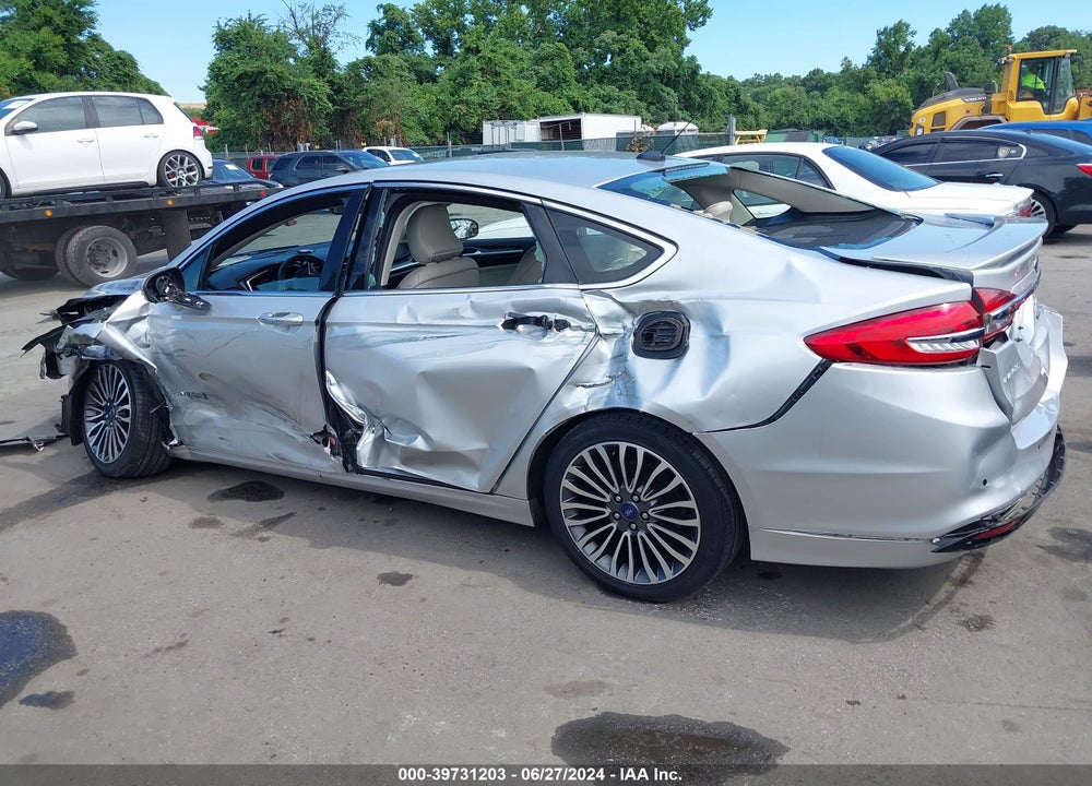 2018 FORD FUSION HYBRID TITANIUM VIN: 3FA6P0RU2JR127982