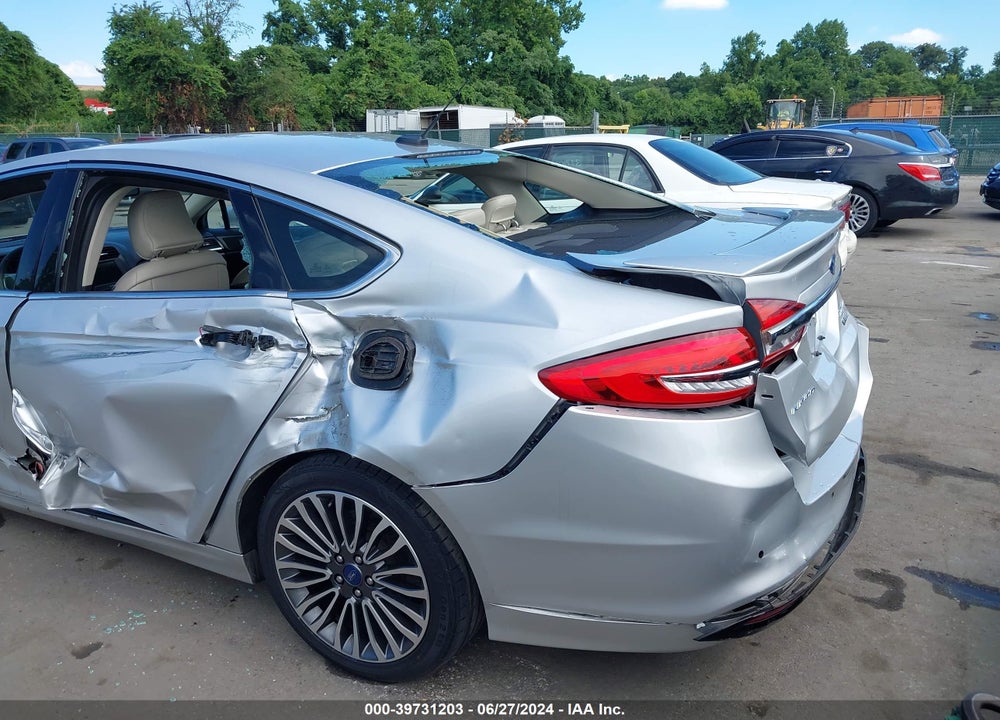 2018 FORD FUSION HYBRID TITANIUM VIN: 3FA6P0RU2JR127982