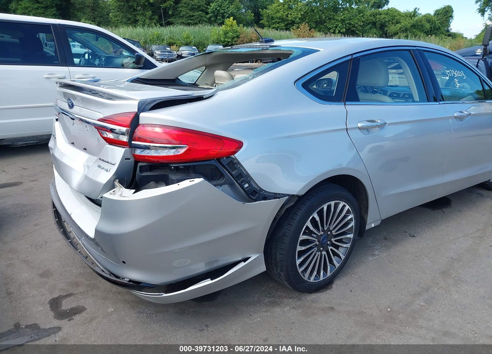 2018 FORD FUSION HYBRID TITANIUM VIN: 3FA6P0RU2JR127982