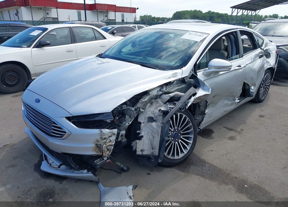 2018 FORD FUSION HYBRID TITANIUM VIN: 3FA6P0RU2JR127982