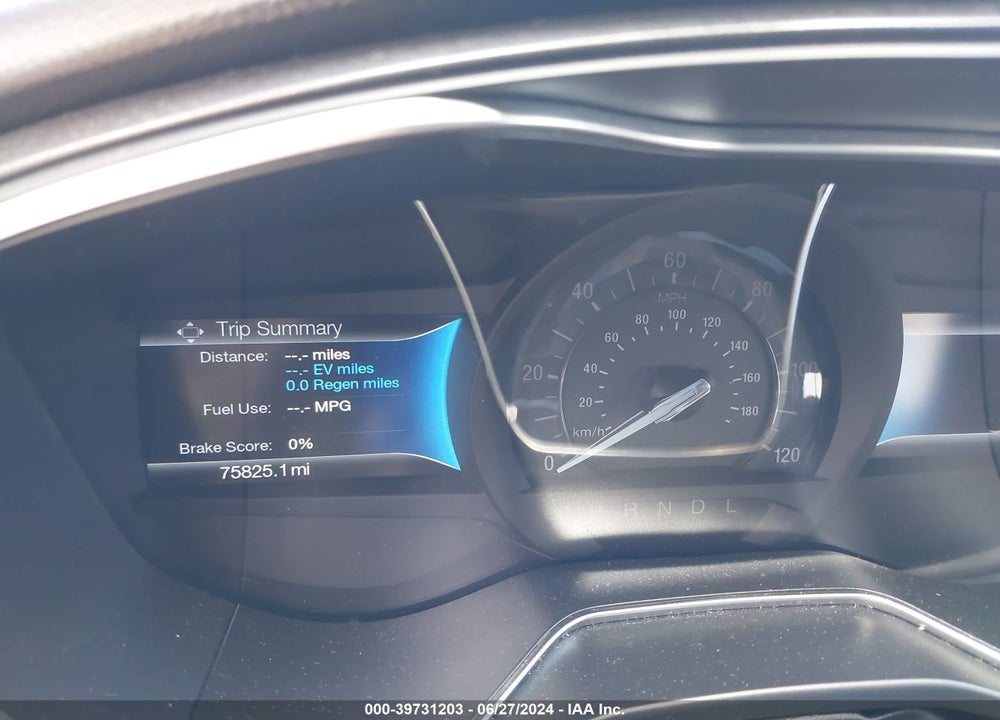 2018 FORD FUSION HYBRID TITANIUM VIN: 3FA6P0RU2JR127982