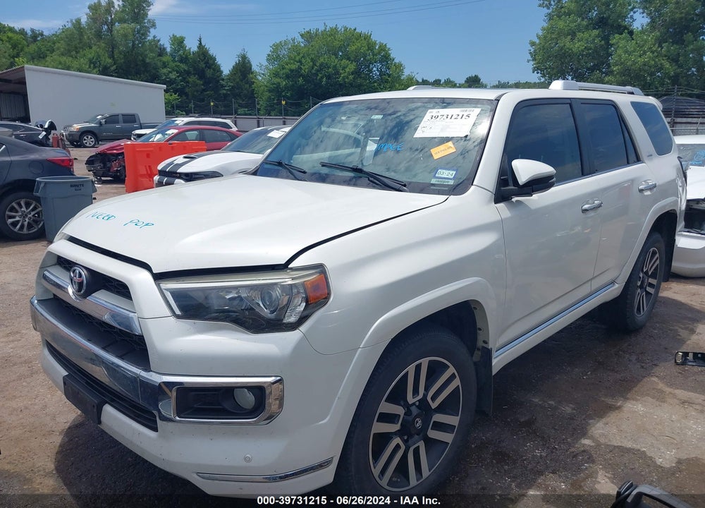 2016 TOYOTA 4RUNNER LIMITED VIN: JTEBU5JR5G5316929
