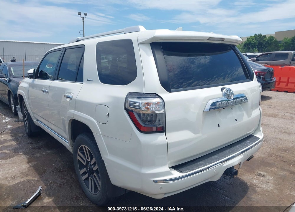 2016 TOYOTA 4RUNNER LIMITED VIN: JTEBU5JR5G5316929