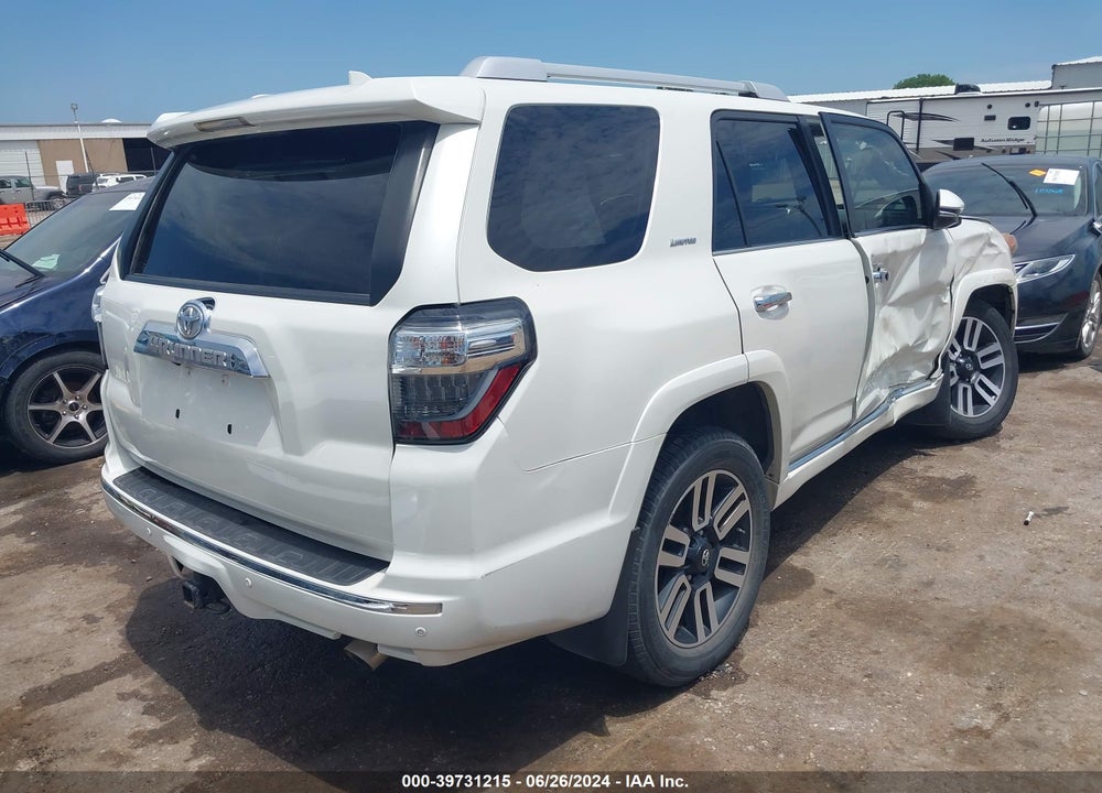 2016 TOYOTA 4RUNNER LIMITED VIN: JTEBU5JR5G5316929
