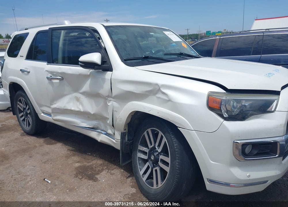 2016 TOYOTA 4RUNNER LIMITED VIN: JTEBU5JR5G5316929