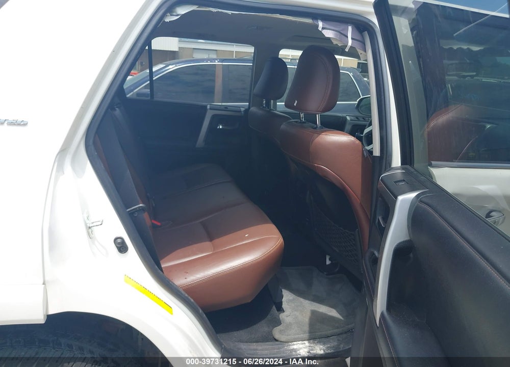 2016 TOYOTA 4RUNNER LIMITED VIN: JTEBU5JR5G5316929