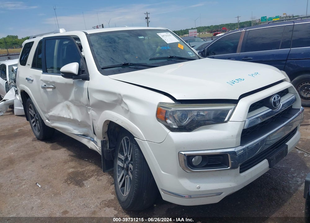 2016 TOYOTA 4RUNNER LIMITED VIN: JTEBU5JR5G5316929