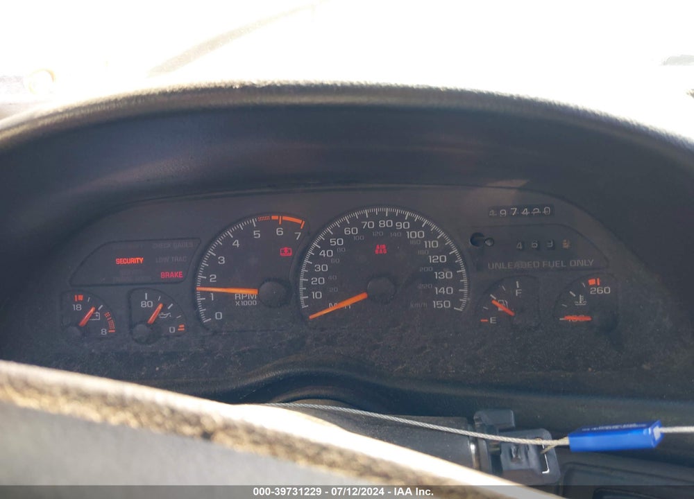 1995 CHEVROLET CAMARO Z28 VIN: 2G1FP22P1S2226571