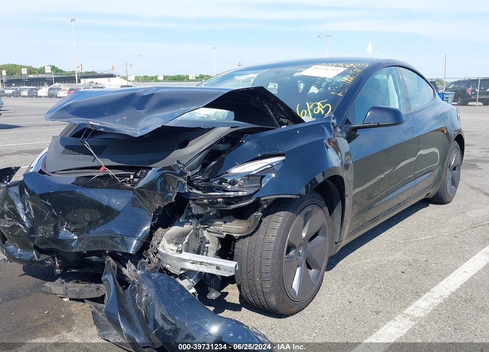 2022 TESLA MODEL 3 REAR-WHEEL DRIVE VIN: 5YJ3E1EA7NF333536