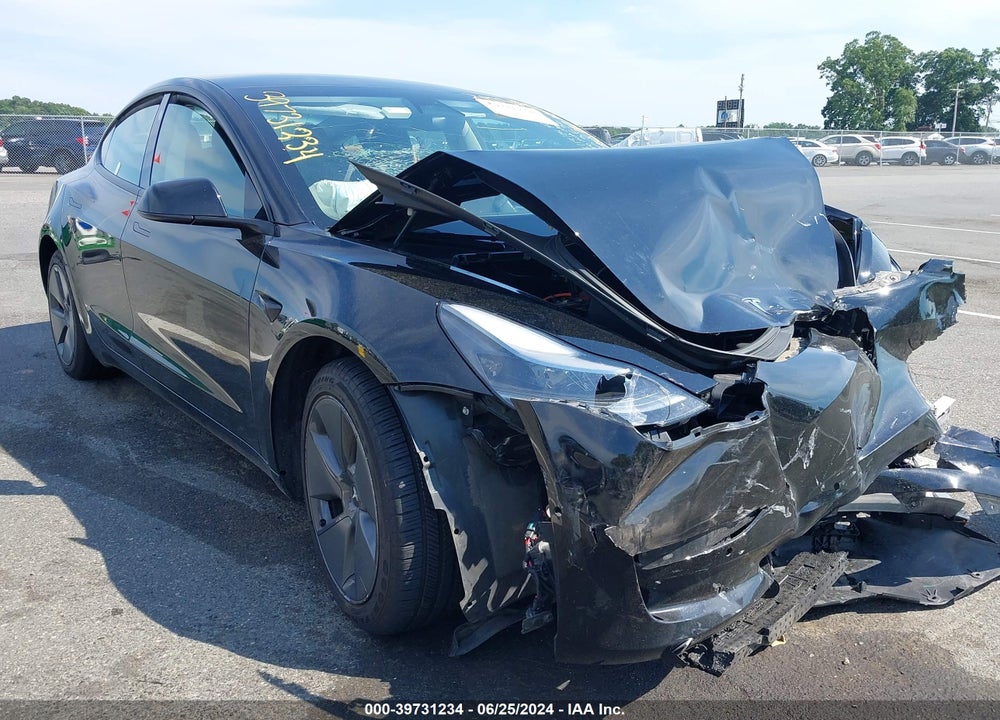 2022 TESLA MODEL 3 REAR-WHEEL DRIVE VIN: 5YJ3E1EA7NF333536