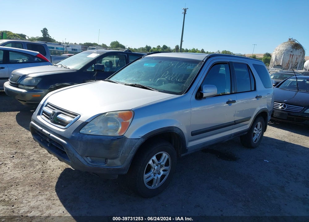 2002 HONDA CR-V EX VIN: JHLRD78892C042363