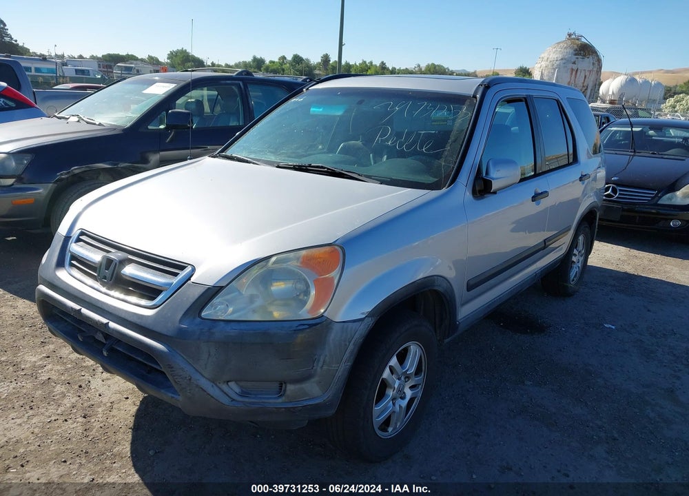 2002 HONDA CR-V EX VIN: JHLRD78892C042363