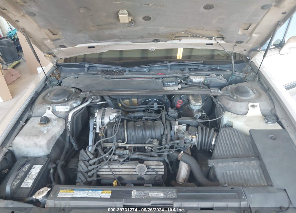 1996 BUICK LESABRE CUSTOM VIN: 1G4HP52K7TH409396