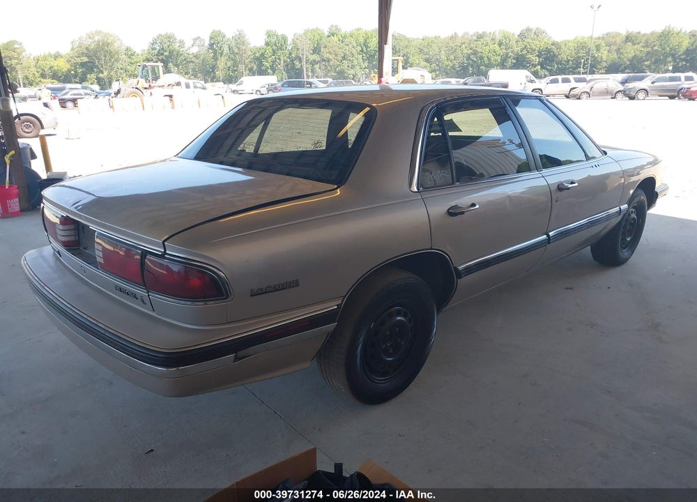 1996 BUICK LESABRE CUSTOM VIN: 1G4HP52K7TH409396