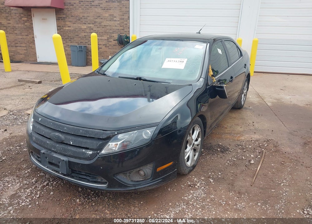 2012 FORD FUSION SE VIN: 3FAHP0HA2CR181947